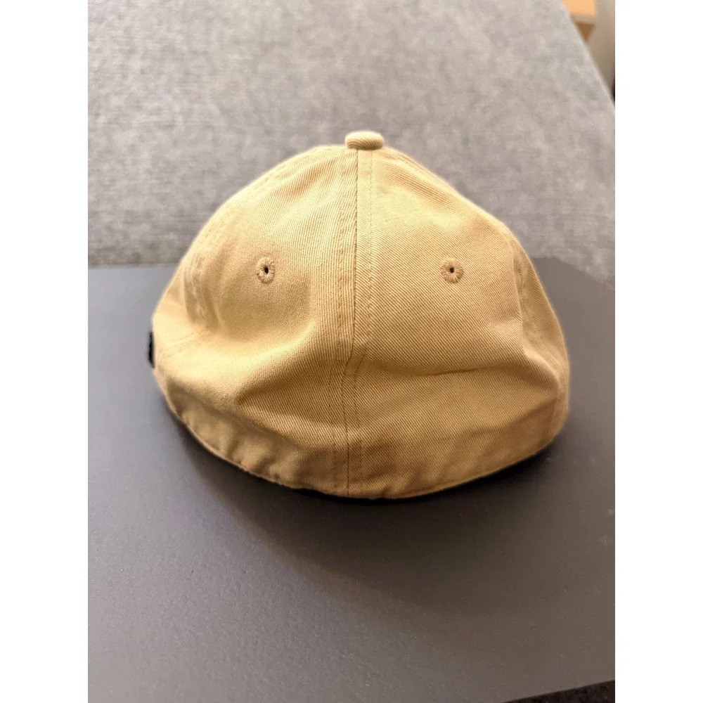 Dickies Vintage Mens Hat‎ Cap Flat Bill Strapback Adjustable Tan Khaki